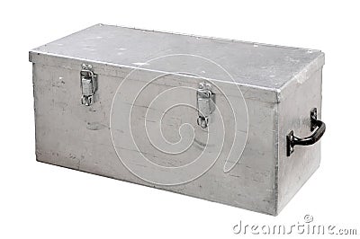 Metal Tool Box Stock Photo