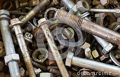 Metal tools Stock Photo