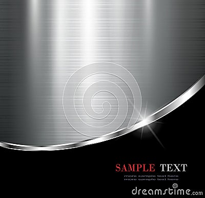 Metallic background Vector Illustration