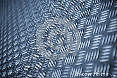 Metallic Floor Stock Photo