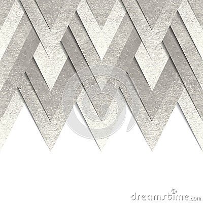 Metallic paper border background Vector Illustration