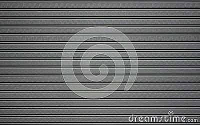 Metallic roller shutter door Stock Photo