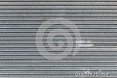 Metallic roller shutter texture Stock Photo