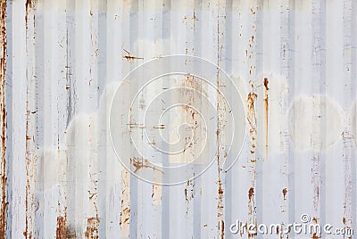 Metallic rusty texture stripe pattern Stock Photo
