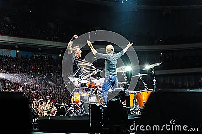 Metallica concert Editorial Stock Photo