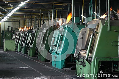 Metallurgic industry Stock Photo