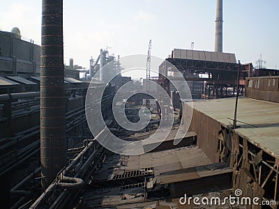 Metallurgical industry Stock Photo