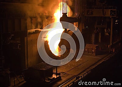 Metallurgy Stock Photo