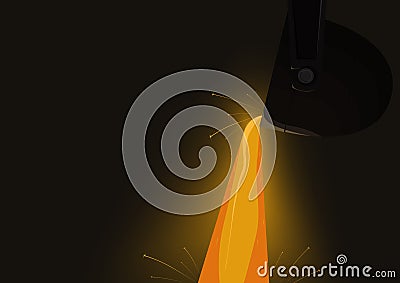 Metallurgy Vector Illustration