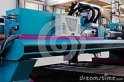 Metalworking machine Stock Photo