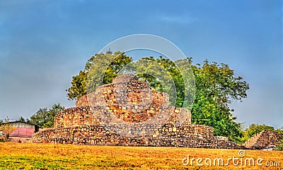 Metcalf folly at the Qutb Complex in Delhi, India Stock Photo