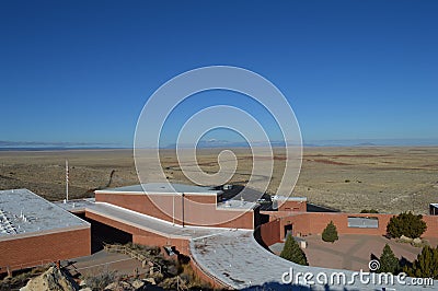 Meteor Crater Visitors Center Arizona Editorial Stock Photo