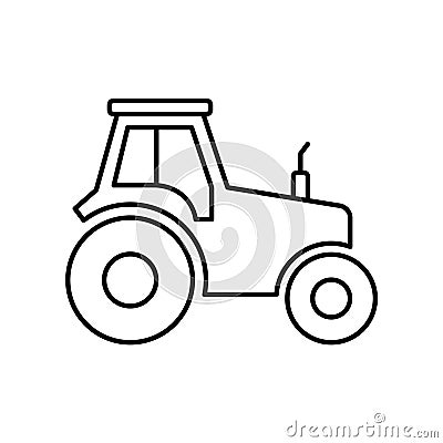 Automobile Line Style vector icon which can easily modify or edit Vector Illustration