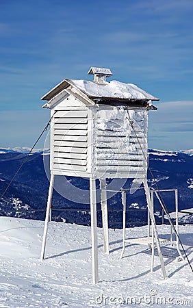 Meteorological station Stock Photo