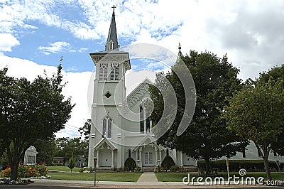 Methodist Church Stock Photo