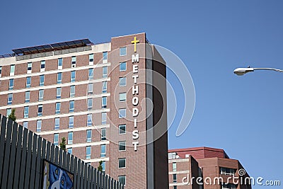 Methodist Hospital, Memphis, TN Editorial Stock Photo