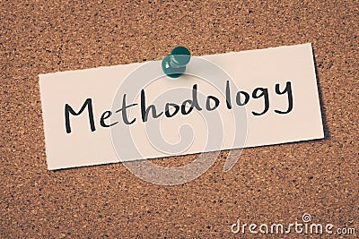 Methodology Stock Photo