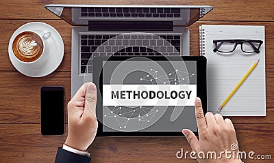 METHODOLOGY CONTEPT Stock Photo