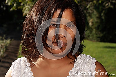 Metis woman Stock Photo