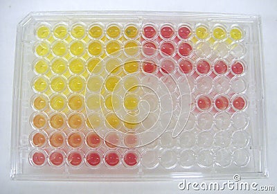 MetPlate toxicity test Stock Photo