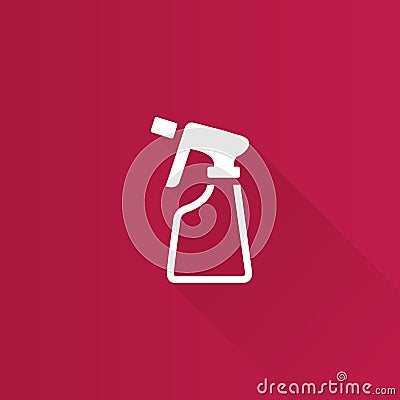 Metro Icon - Sprayer bottle Vector Illustration