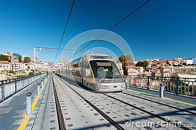 Metro at Porto, Portugal Editorial Stock Photo
