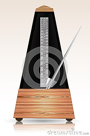 Metronome Vector Illustration