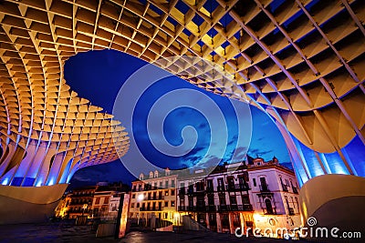 Metropol Parasol Sevilla Stock Photo