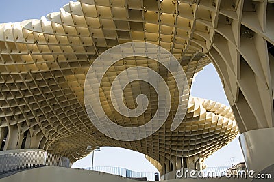 Metropol Parasol in Seville Stock Photo