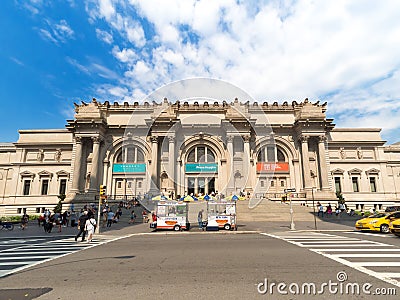 The Metropolitan Museum of Art in New York Editorial Stock Photo