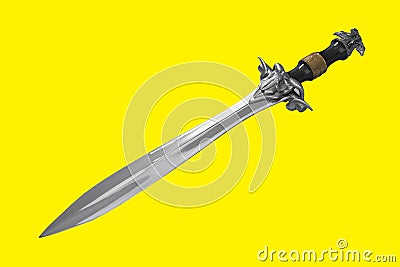 A mettalic sword Stock Photo