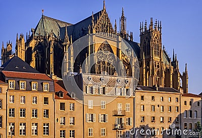 Metz Stock Photo