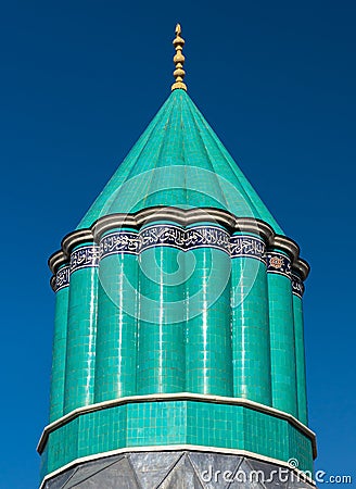 Mevlana Museum in Konya, Turkey Stock Photo