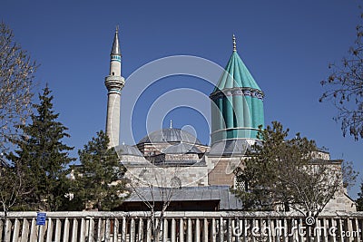 Mevlana Museum in Konya, Turkey Stock Photo