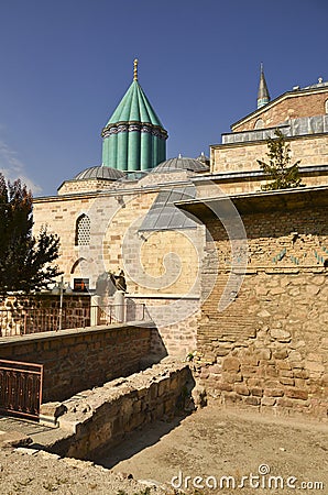 Mevlana's Tomb Stock Photo