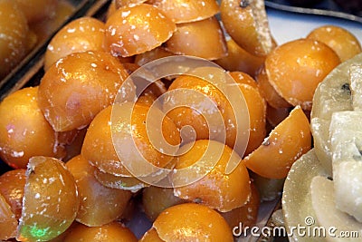 Mexican candied fruit Stock Photo