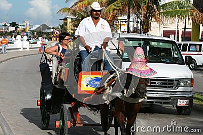 Mexican carriage Editorial Stock Photo