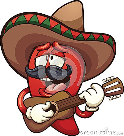 Mexican chili pepper Vector Illustration