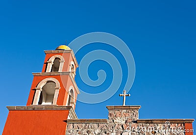 Mexican Church Stock Photo