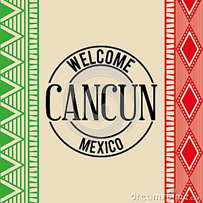 Mexican culture design Vector Illustration