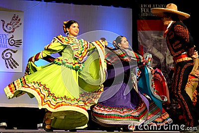 Mexican Dancers Editorial Stock Photo