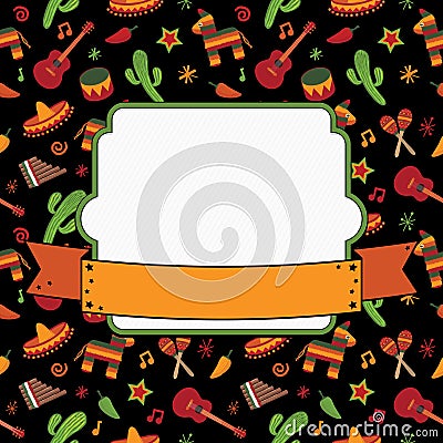 Mexican decoration Vector Illustration