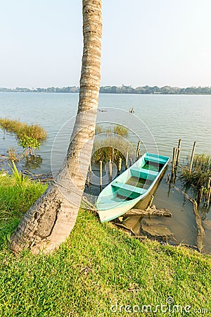 Mexican Fishing Boat Stock Photo