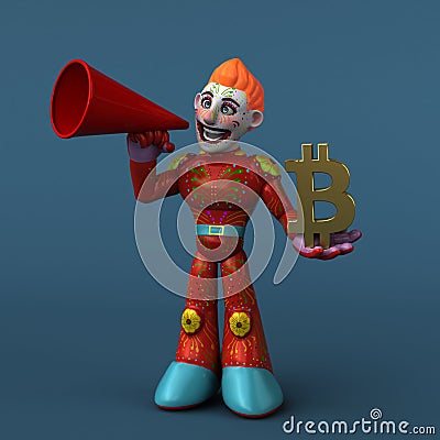 Mexican hero - 3D Illustration Stock Photo