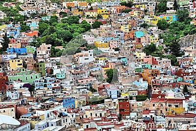 Mexican houses Stock Photo