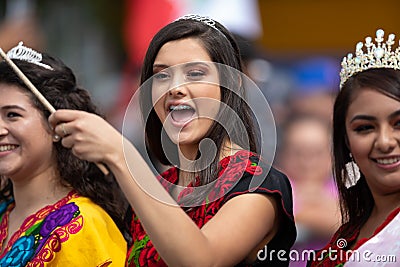 Mexican Independence Parade Editorial Stock Photo