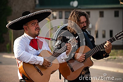 Mexican musician mariachi Editorial Stock Photo