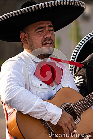 Mexican musician mariachi Editorial Stock Photo