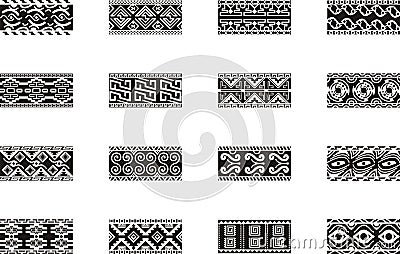 Mexican ornamental designs Stock Photo