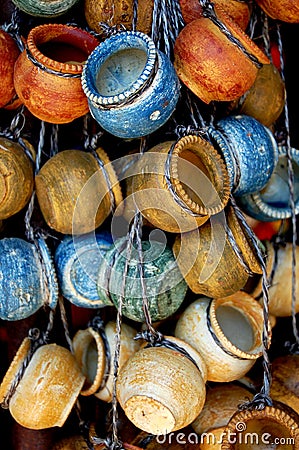 Mexican Pottery Stock Photo